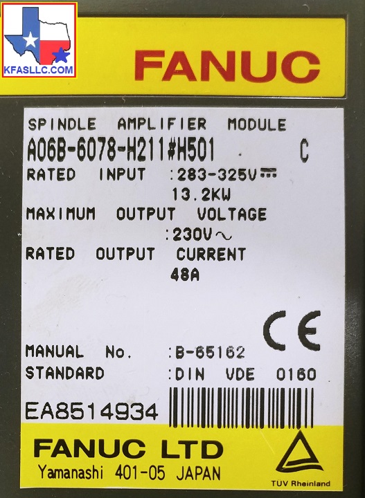 A06B-6078-H211-H501 EA8514934
