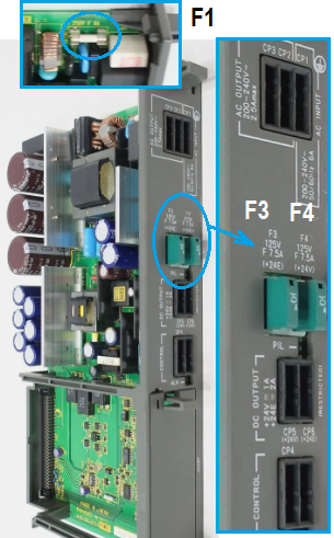 A16B-2203-0370 fuses