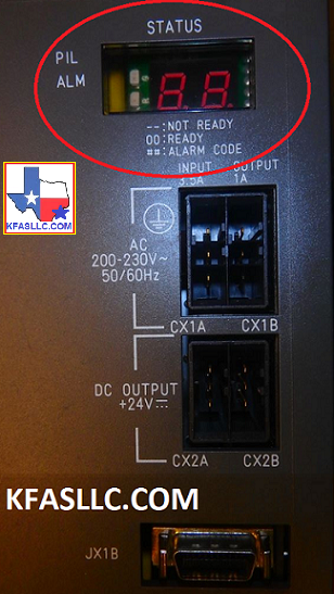 Fanuc Power Supply Alarm LED