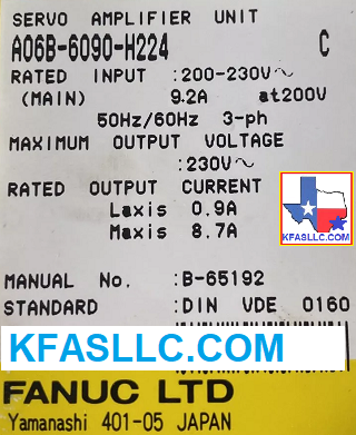 A06B-6090-H224